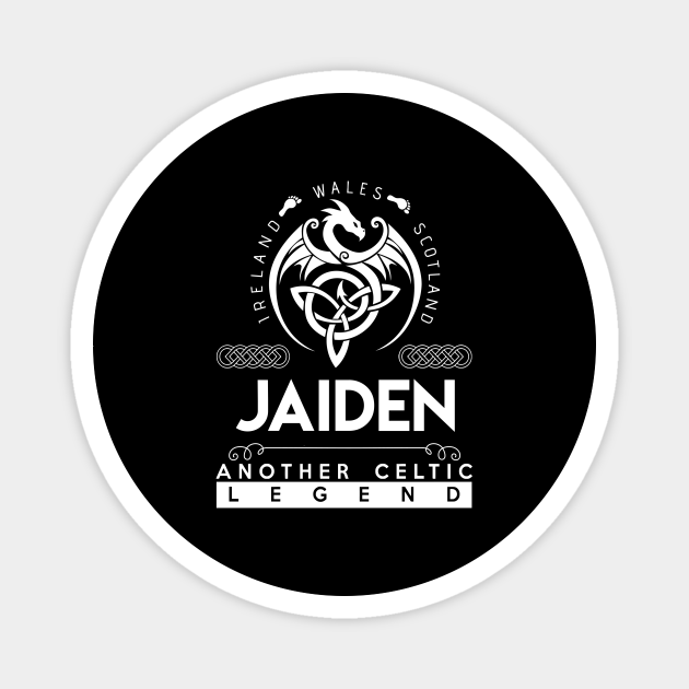 Jaiden Name T Shirt Another Celtic Legend Jaiden Dragon Gift Item